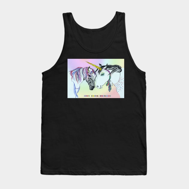 Ahoy crossdressers! Tank Top by argiropulo